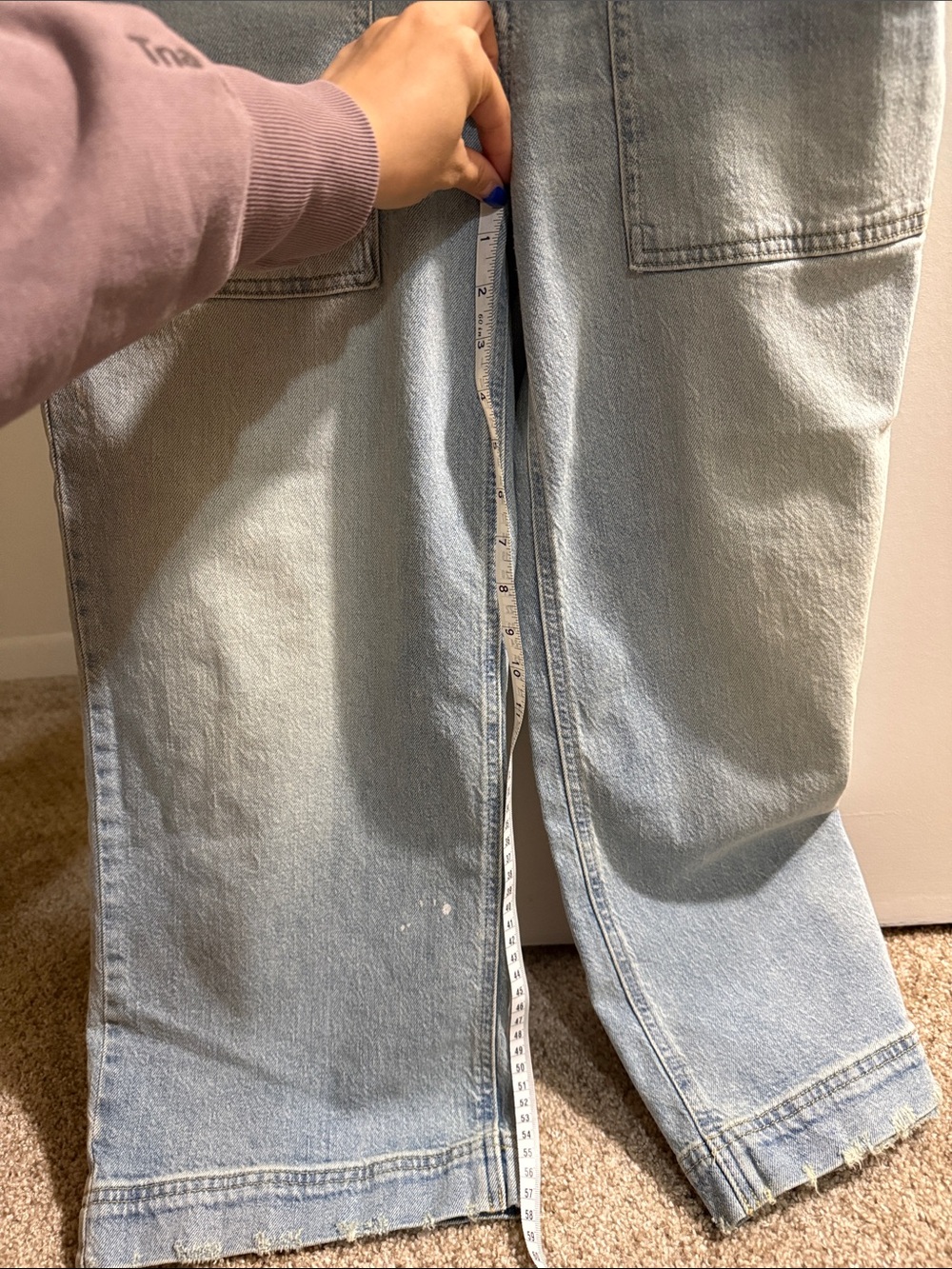 Pilcro Light Blue Wide-Leg Women's Jeans